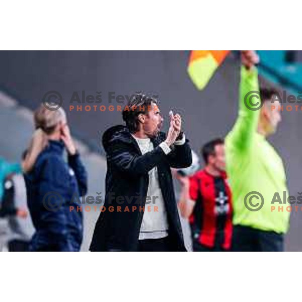 Milan Andjelkovic during Prva liga Telemach 2025/2026 football match between Olimpija and Primorje in SRC Stozice, Ljubljana, Slovenia on Novermber 7, 2025