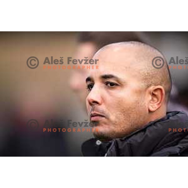 Jura Arsic, head coach of NK Aluminij during Prva liga Telemach 2025/26 football match between NK Aluminij and NK Maribor in Sportni park Kidricevo, Slovenia on September 19, 2025. Photo: Jure Banfi