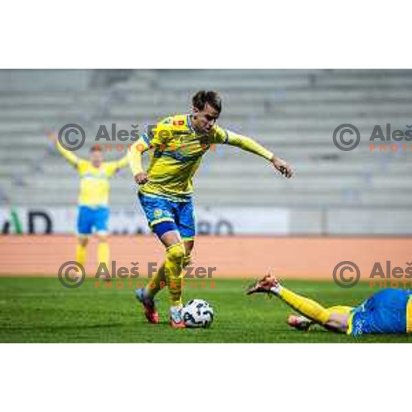 Filip Damjanovic in action during Prva liga Telemach 2025/26 football match between NK Mura and NK Koper in Fazanerija, Murska Sobota, Slovenia on November 7, 2025. Photo: Jure Banfi