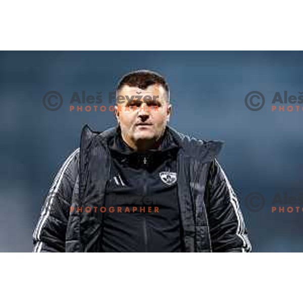 Fedja Dudic during Prva liga Telemach 2025/2026 football match between Kalcer Radomlje and Maribor in Domzale, Slovenia on November 8, 2025