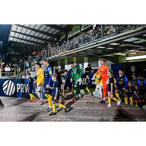 in action during Prva liga Telemach 2025/2026 football match between Celje and Bravo Big Bang in Celje, Slovenia on November 9, 2025