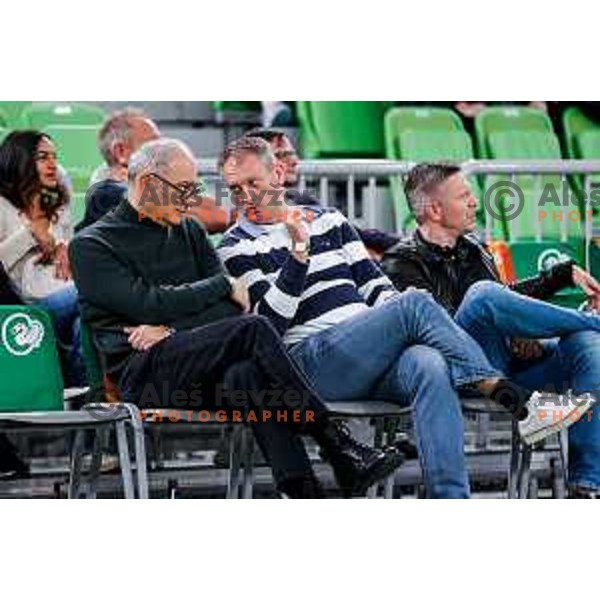 Emil Tedeschi in action during AdmiralBet ABA League 2025/2026 basketball match between Cedevita Olimpija (SLO) and Vienna (AUT) in SRC Stozice, Ljubljana, Slovenia on November 9, 2025