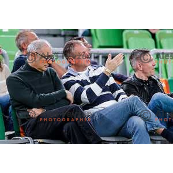 Emil Tedeschi in action during AdmiralBet ABA League 2025/2026 basketball match between Cedevita Olimpija (SLO) and Vienna (AUT) in SRC Stozice, Ljubljana, Slovenia on November 9, 2025