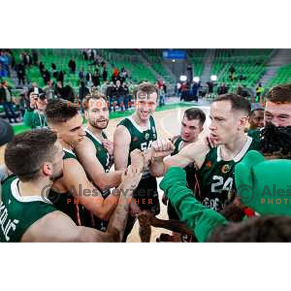 David Skara during AdmiralBet ABA League 2025/2026 basketball match between Cedevita Olimpija (SLO) and Vienna (AUT) in SRC Stozice, Ljubljana, Slovenia on November 9, 2025