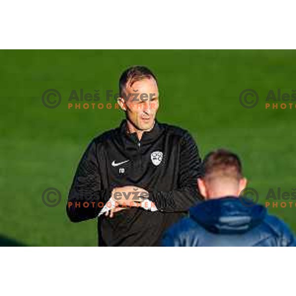 Slovenia Football team practice, Brdo pri Kranju on November 10, 2025