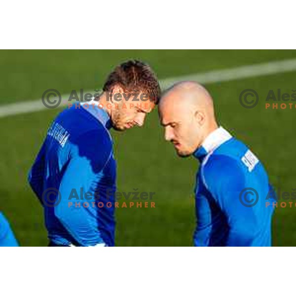 Slovenia Football team practice, Brdo pri Kranju on November 10, 2025