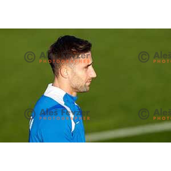 Andraz Sporar of Slovenia Football team during practice session in NNC Brdo pri Kranju on November 10, 2025