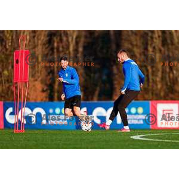 Slovenia Football team practice, Brdo pri Kranju on November 10, 2025
