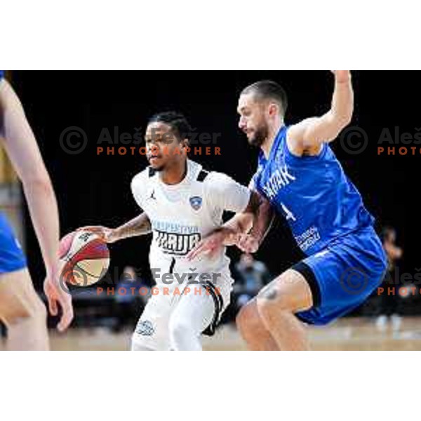 Wendell Jerome Green Jr of Perspektiva Ilirija in action during ABA League 2025/2026 basketball match between Perspektiva Ilirija (SLO) and Spartak Subotica (SRB) in Hala Tivoli, Ljubljana, Slovenia on November 10, 2025. Photo: Filip Barbalic