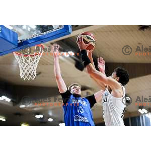 Tristan Vukotic of Perspektiva Ilirija in action during ABA League 2025/2026 basketball match between Perspektiva Ilirija (SLO) and Spartak Subotica (SRB) in Hala Tivoli, Ljubljana, Slovenia on November 10, 2025. Photo: Filip Barbalic