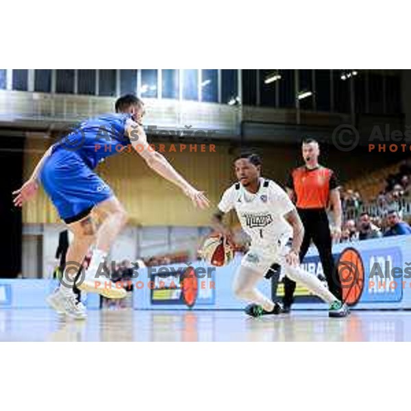 Wendell Jerome Green Jr of Perspektiva Ilirija in action during ABA League 2025/2026 basketball match between Perspektiva Ilirija (SLO) and Spartak Subotica (SRB) in Hala Tivoli, Ljubljana, Slovenia on November 10, 2025. Photo: Filip Barbalic