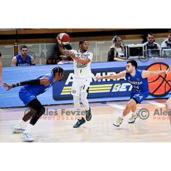 Wendell Jerome Green Jr of Perspektiva Ilirija in action during ABA League 2025/2026 basketball match between Perspektiva Ilirija (SLO) and Spartak Subotica (SRB) in Hala Tivoli, Ljubljana, Slovenia on November 10, 2025. Photo: Filip Barbalic