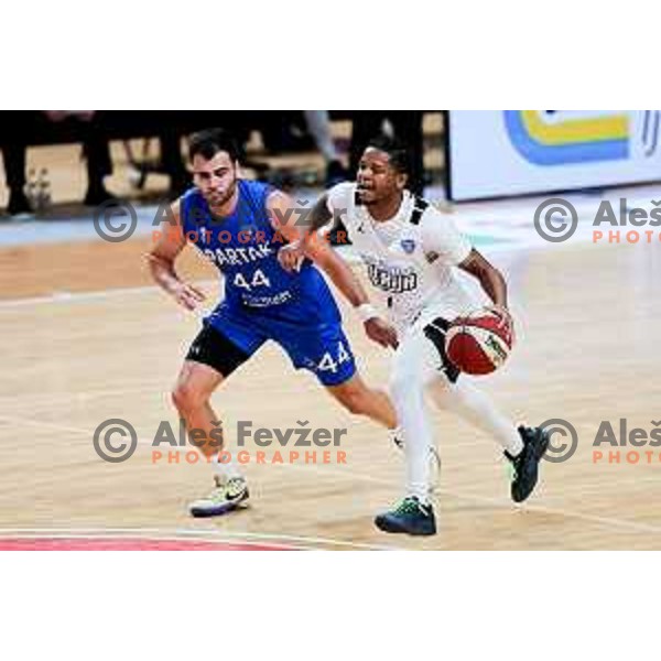 Wendell Jerome Green Jr of Perspektiva Ilirija in action during ABA League 2025/2026 basketball match between Perspektiva Ilirija (SLO) and Spartak Subotica (SRB) in Hala Tivoli, Ljubljana, Slovenia on November 10, 2025. Photo: Filip Barbalic