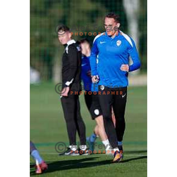 Slovenia Football team during practice session in NNC Brdo pri Kranju on November 11, 2025