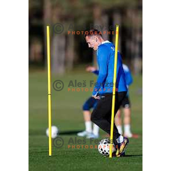 Slovenia Football team during practice session in NNC Brdo pri Kranju on November 11, 2025