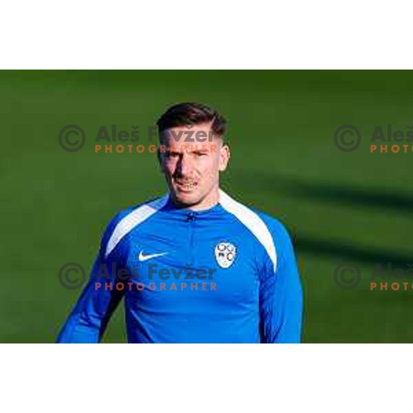 Slovenia Football team during practice session in NNC Brdo pri Kranju on November 11, 2025