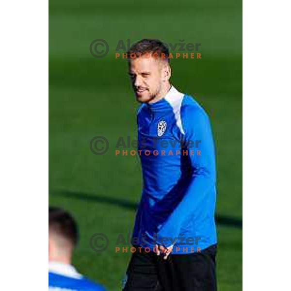 Slovenia Football team during practice session in NNC Brdo pri Kranju on November 11, 2025