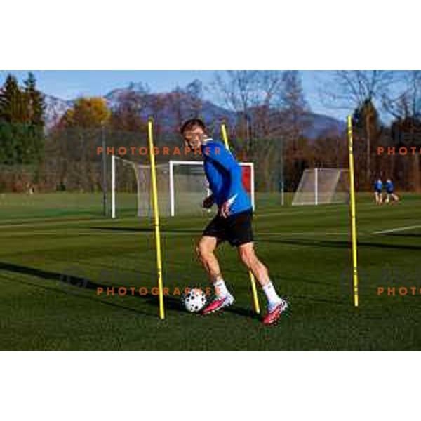 Slovenia Football team during practice session in NNC Brdo pri Kranju on November 11, 2025