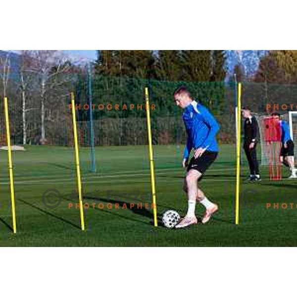 Slovenia Football team during practice session in NNC Brdo pri Kranju on November 11, 2025