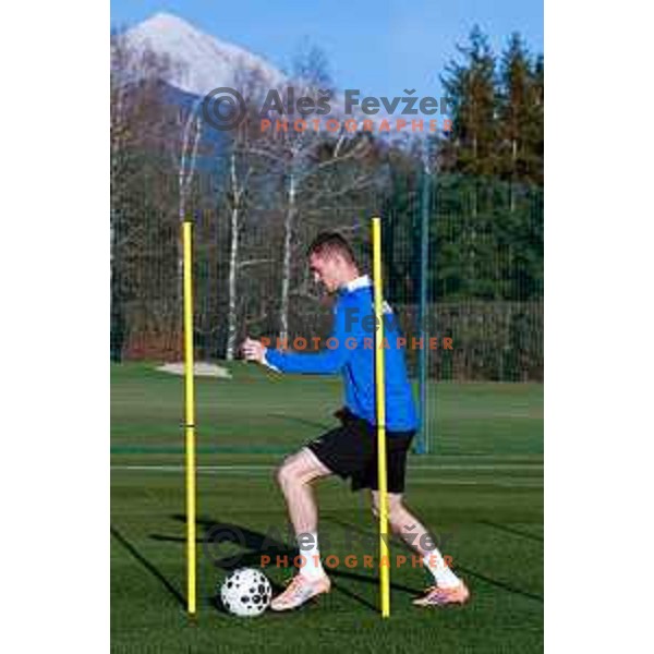 Slovenia Football team during practice session in NNC Brdo pri Kranju on November 11, 2025
