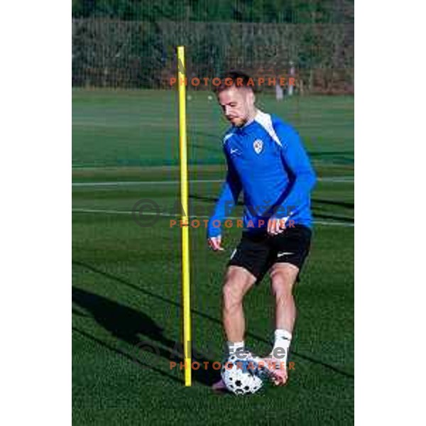 Slovenia Football team during practice session in NNC Brdo pri Kranju on November 11, 2025