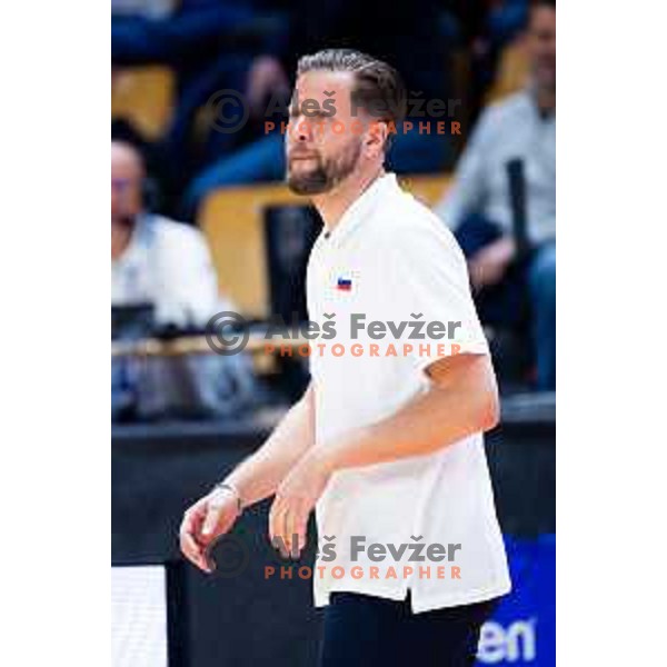 in action during FIBA Women\'s EuroBasket Qualifiers basketball match between Slovenia and Latvia in Kodeljevo Hall, Ljubljana, Slovenia on November 12, 2025. Photo: Filip Barbalic