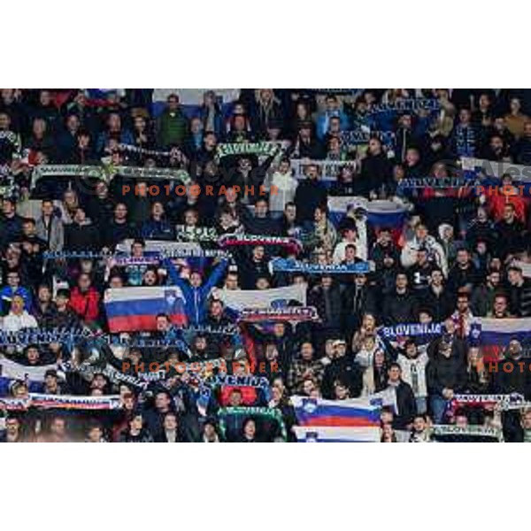 in action during FIFA World Cup 2026 European Qualifiers match between Slovenia and Kosovo in SRC Stozice, Ljubljana, Slovenia on Noivember 15, 2025