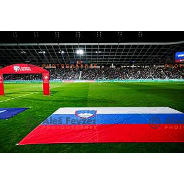 in action during FIFA World Cup 2026 European Qualifiers match between Slovenia and Kosovo in SRC Stozice, Ljubljana, Slovenia on Noivember 15, 2025