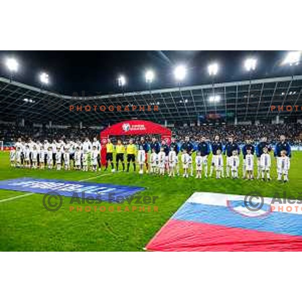 in action during FIFA World Cup 2026 European Qualifiers match between Slovenia and Kosovo in SRC Stozice, Ljubljana, Slovenia on Noivember 15, 2025