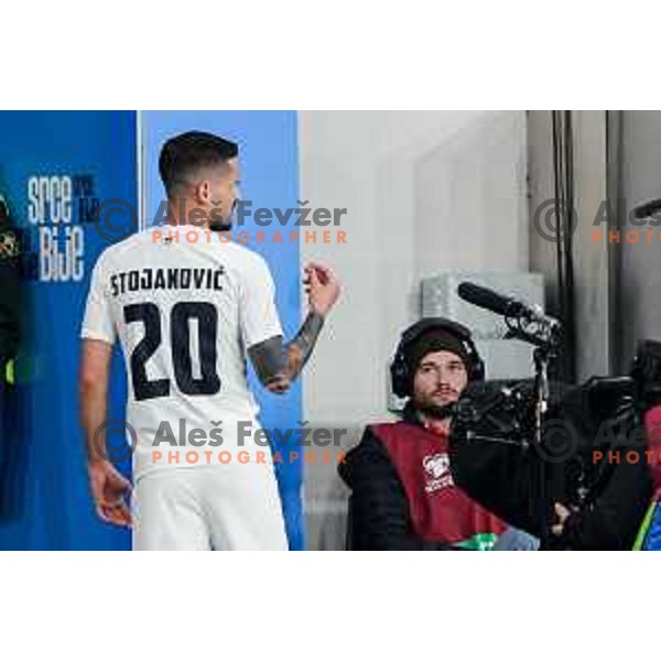 Petar Stojanovic during FIFA World Cup 2026 European Qualifiers match between Slovenia and Kosovo in SRC Stozice, Ljubljana, Slovenia on Noivember 15, 2025