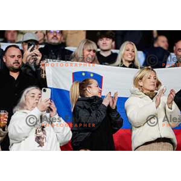 during FIFA World Cup 2026 European Qualifiers match between Slovenia and Kosovo in SRC Stozice, Ljubljana, Slovenia on Noivember 15, 2025