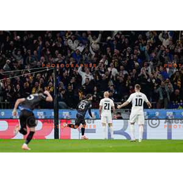 during FIFA World Cup 2026 European Qualifiers match between Slovenia and Kosovo in SRC Stozice, Ljubljana, Slovenia on Noivember 15, 2025