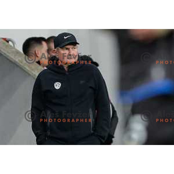 Matjaz kek, head coach of Slovenia during FIFA World Cup 2026 European Qualifiers match between Slovenia and Kosovo in SRC Stozice, Ljubljana, Slovenia on Noivember 15, 2025