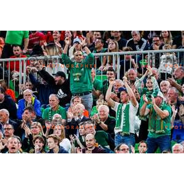 in action during AdmiralBet ABA League 2025/2026 basketball match between Cedevita Olimpija (SLO) and Crvena Zvezda (SRB) in SRC Stozice, Ljubljana, Slovenia on November 17, 2025.