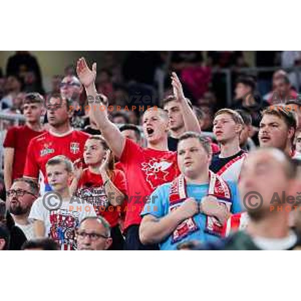 in action during AdmiralBet ABA League 2025/2026 basketball match between Cedevita Olimpija (SLO) and Crvena Zvezda (SRB) in SRC Stozice, Ljubljana, Slovenia on November 17, 2025. Photo: Filip Barbalic