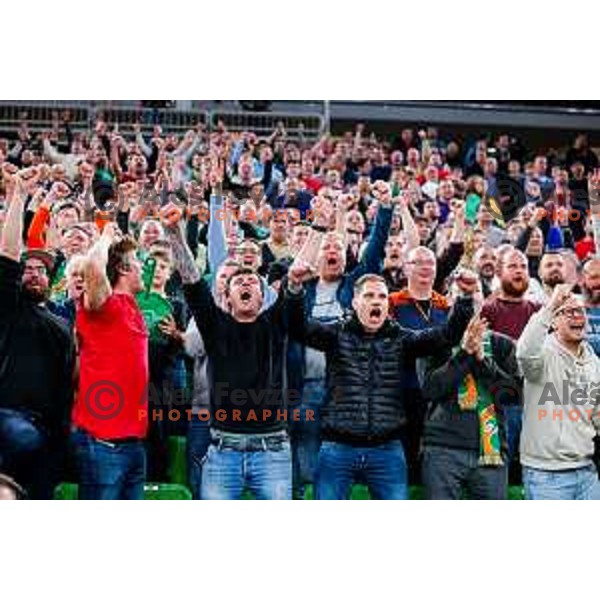 in action during AdmiralBet ABA League 2025/2026 basketball match between Cedevita Olimpija (SLO) and Crvena Zvezda (SRB) in SRC Stozice, Ljubljana, Slovenia on November 17, 2025.