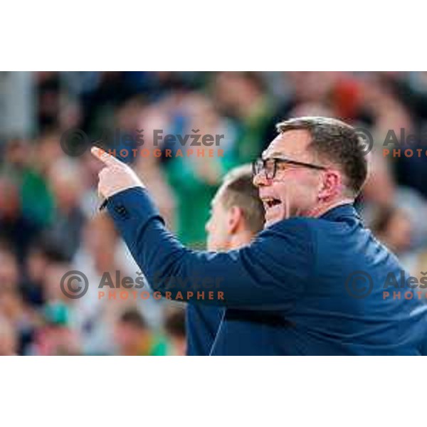 in action during AdmiralBet ABA League 2025/2026 basketball match between Cedevita Olimpija (SLO) and Crvena Zvezda (SRB) in SRC Stozice, Ljubljana, Slovenia on November 17, 2025.
