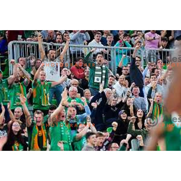 in action during AdmiralBet ABA League 2025/2026 basketball match between Cedevita Olimpija (SLO) and Crvena Zvezda (SRB) in SRC Stozice, Ljubljana, Slovenia on November 17, 2025. Photo: Filip Barbalic