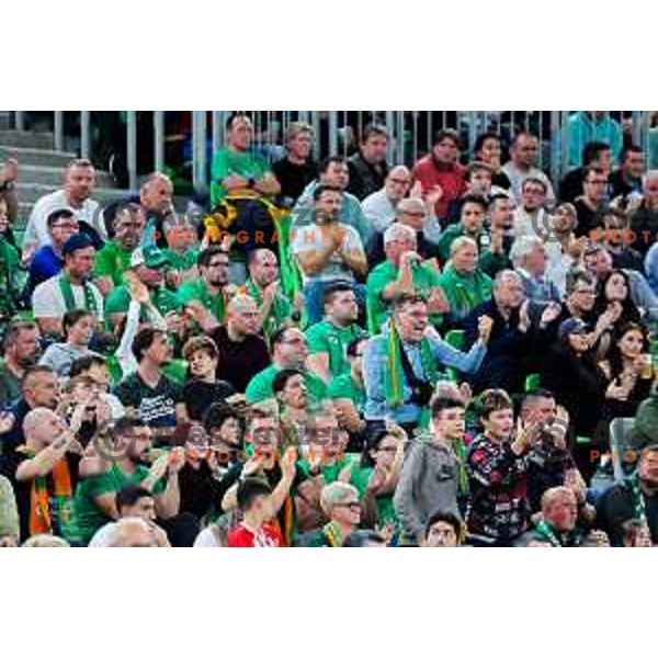 in action during AdmiralBet ABA League 2025/2026 basketball match between Cedevita Olimpija (SLO) and Crvena Zvezda (SRB) in SRC Stozice, Ljubljana, Slovenia on November 17, 2025. Photo: Filip Barbalic