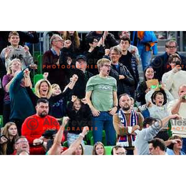 in action during AdmiralBet ABA League 2025/2026 basketball match between Cedevita Olimpija (SLO) and Crvena Zvezda (SRB) in SRC Stozice, Ljubljana, Slovenia on November 17, 2025. Photo: Filip Barbalic