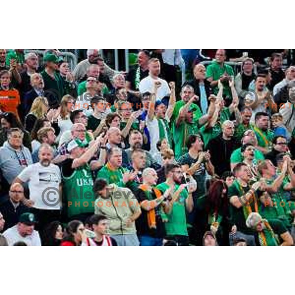 in action during AdmiralBet ABA League 2025/2026 basketball match between Cedevita Olimpija (SLO) and Crvena Zvezda (SRB) in SRC Stozice, Ljubljana, Slovenia on November 17, 2025. Photo: Filip Barbalic