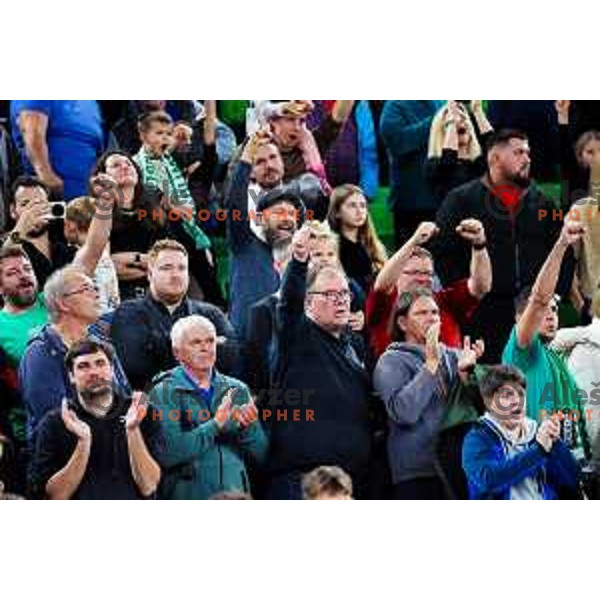 in action during AdmiralBet ABA League 2025/2026 basketball match between Cedevita Olimpija (SLO) and Crvena Zvezda (SRB) in SRC Stozice, Ljubljana, Slovenia on November 17, 2025. Photo: Filip Barbalic