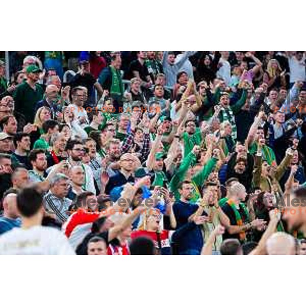 in action during AdmiralBet ABA League 2025/2026 basketball match between Cedevita Olimpija (SLO) and Crvena Zvezda (SRB) in SRC Stozice, Ljubljana, Slovenia on November 17, 2025. Photo: Filip Barbalic