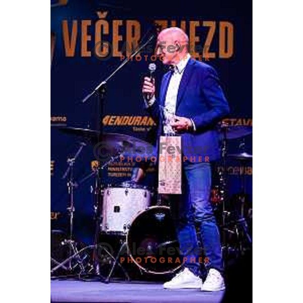 Andrej Zavbi at Evening of the Stars- Slovenia Cycling Federation Annual event in Ljubljana, Slovenia on November 17, 2025