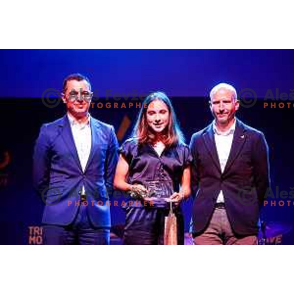 Marusa Tereza Serkezi at Evening of the Stars- Slovenia Cycling Federation Annual event in Ljubljana, Slovenia on November 17, 2025
