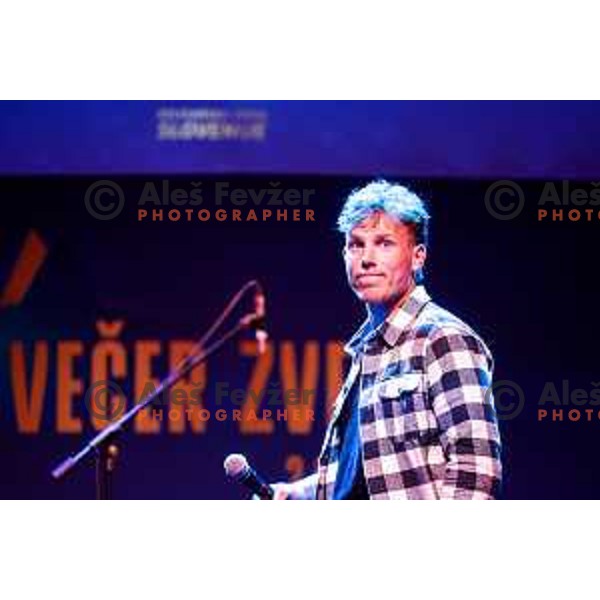 Jakob Klemencic at Evening of the Stars- Slovenia Cycling Federation Annual event in Ljubljana, Slovenia on November 17, 2025