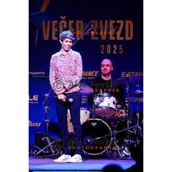 Monika Hrastnik at Evening of the Stars- Slovenia Cycling Federation Annual event in Ljubljana, Slovenia on November 17, 2025