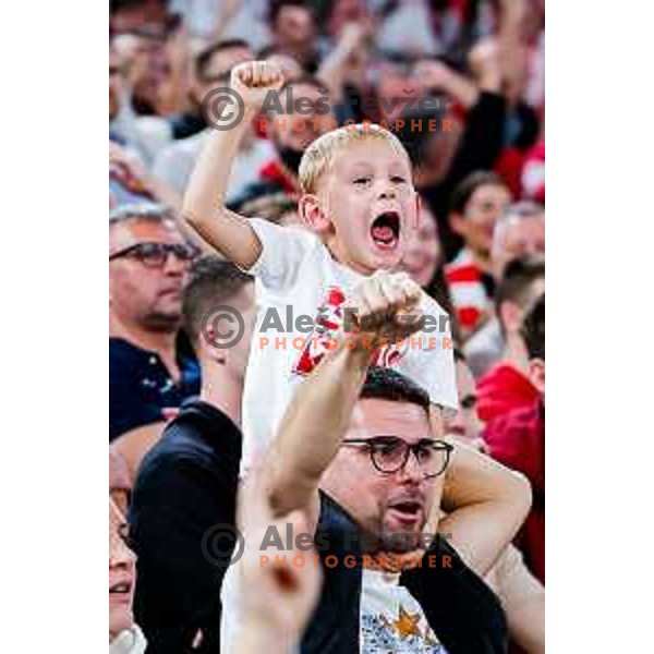 during AdmiralBet ABA League 2025/2026 basketball match between Cedevita Olimpija (SLO) and Crvena Zvezda (SRB) in SRC Stozice, Ljubljana, Slovenia on November 17, 2025