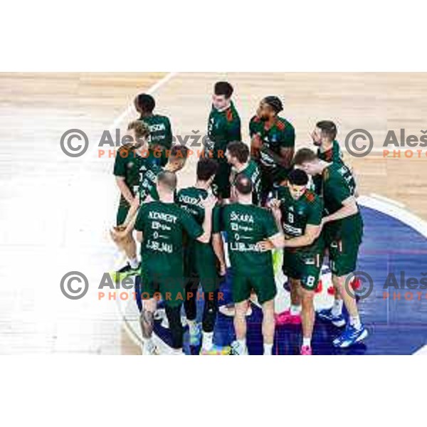 in action during BKT EuroCup 2025-2026 basketball match between Cedevita Olimpija (SLO) and Veolia Towers Hamburg (GER) in SRC Stozice, Ljubljana, Slovenia on November 19, 2025