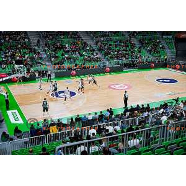 in action during BKT EuroCup 2025-2026 basketball match between Cedevita Olimpija (SLO) and Veolia Towers Hamburg (GER) in SRC Stozice, Ljubljana, Slovenia on November 19, 2025